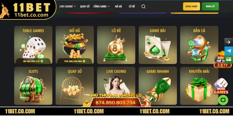 Về Chúng Tôi 11BET - Cung Cấp Game Hấp Dẫn, Thưởng Khủng Kho game hấp dẫn nên trải nghiệm tại nhà cái năm 2025